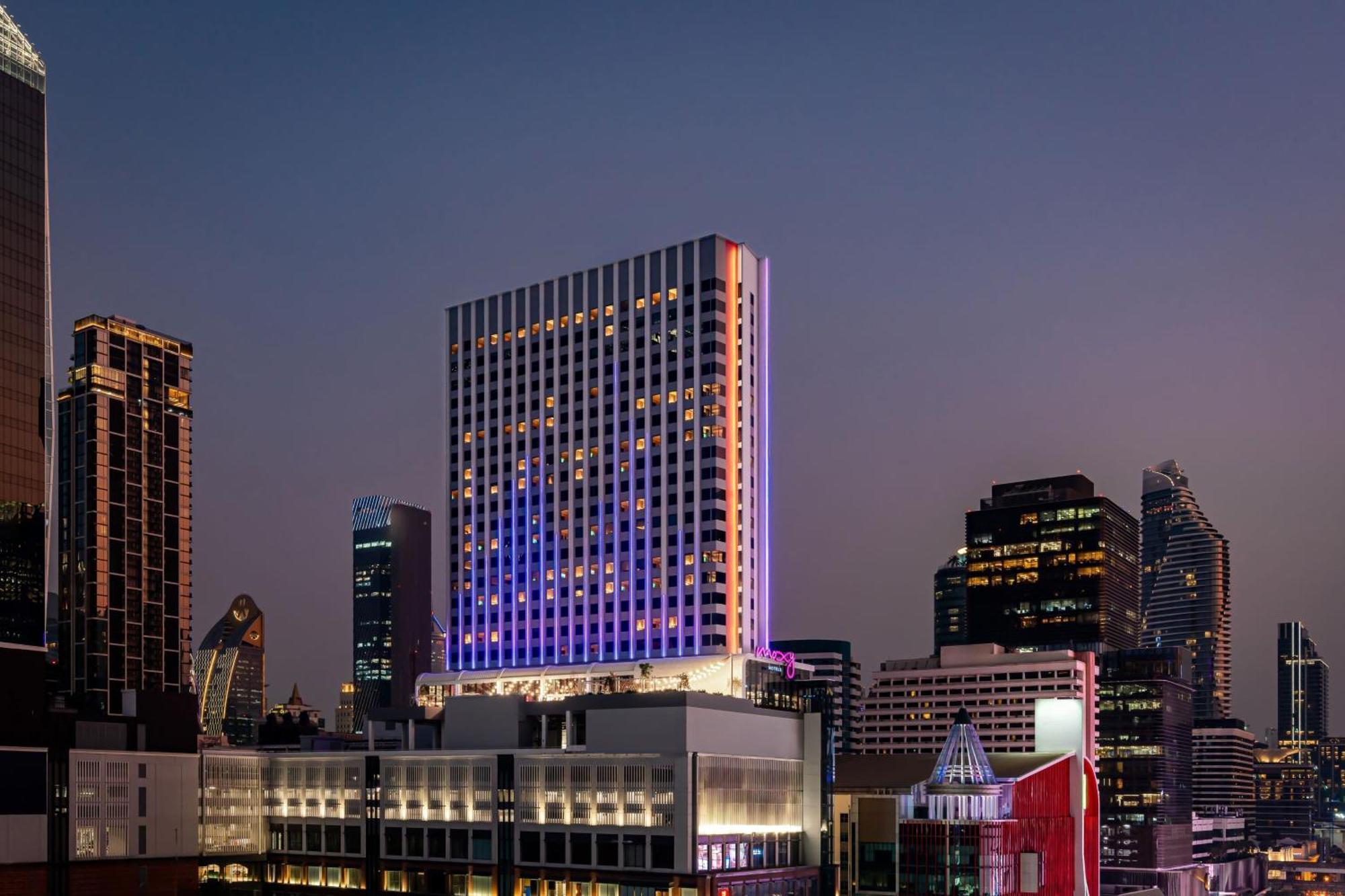Moxy Bangkok Ratchaprasong Hotel Kültér fotó